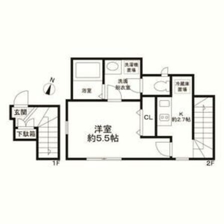 Opus IIの物件間取画像